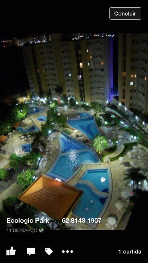 Ecologic Park Ap 2 Quartos 7 Pessoas 1park Aquático 10 Piscinas Termais * Caldas Novas